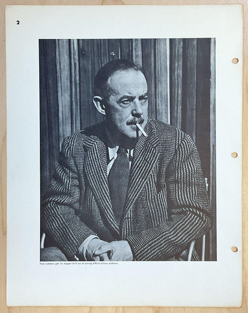 How I Make A Picture by Fred Ludekens - Famous Artists Advanced Program