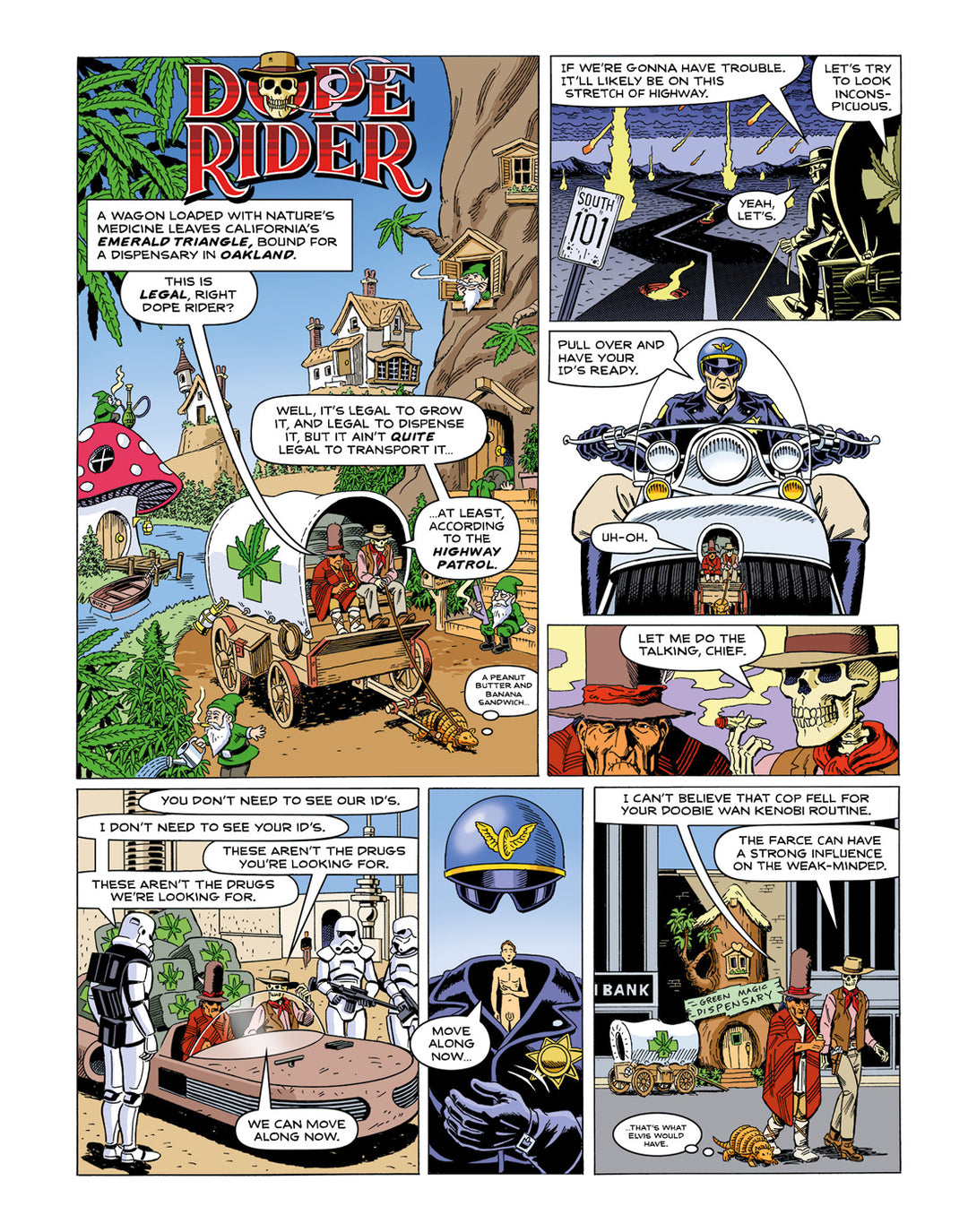 Dope Rider: A Fistful Of Delirium By Paul Kirchner (English Edition)