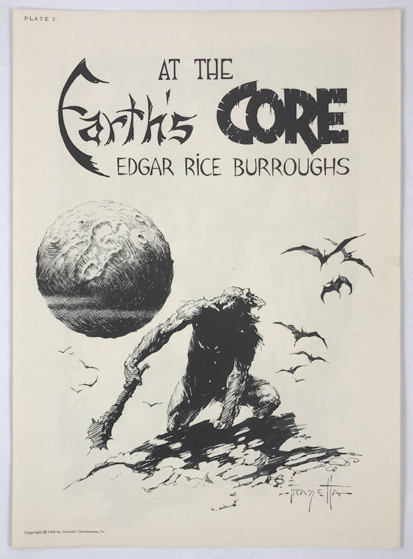 Burroughs Artist Frank Frazetta - 1968 Portfolio