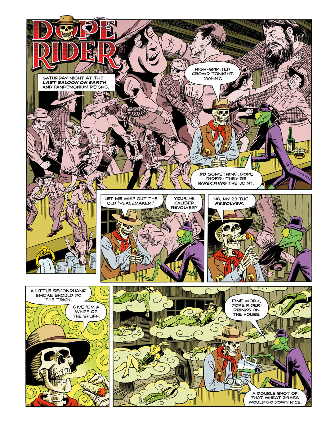 Dope Rider: A Fistful Of Delirium By Paul Kirchner (English Edition)