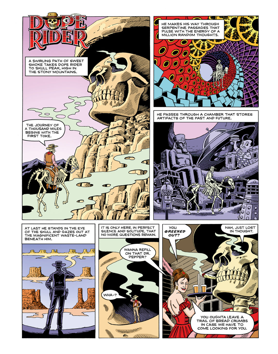 Dope Rider: A Fistful Of Delirium By Paul Kirchner (English Edition)