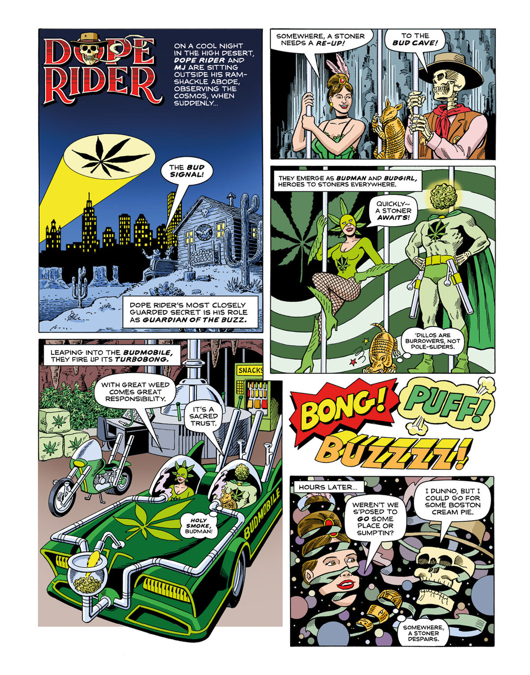 Dope Rider: A Fistful Of Delirium By Paul Kirchner (English Edition)