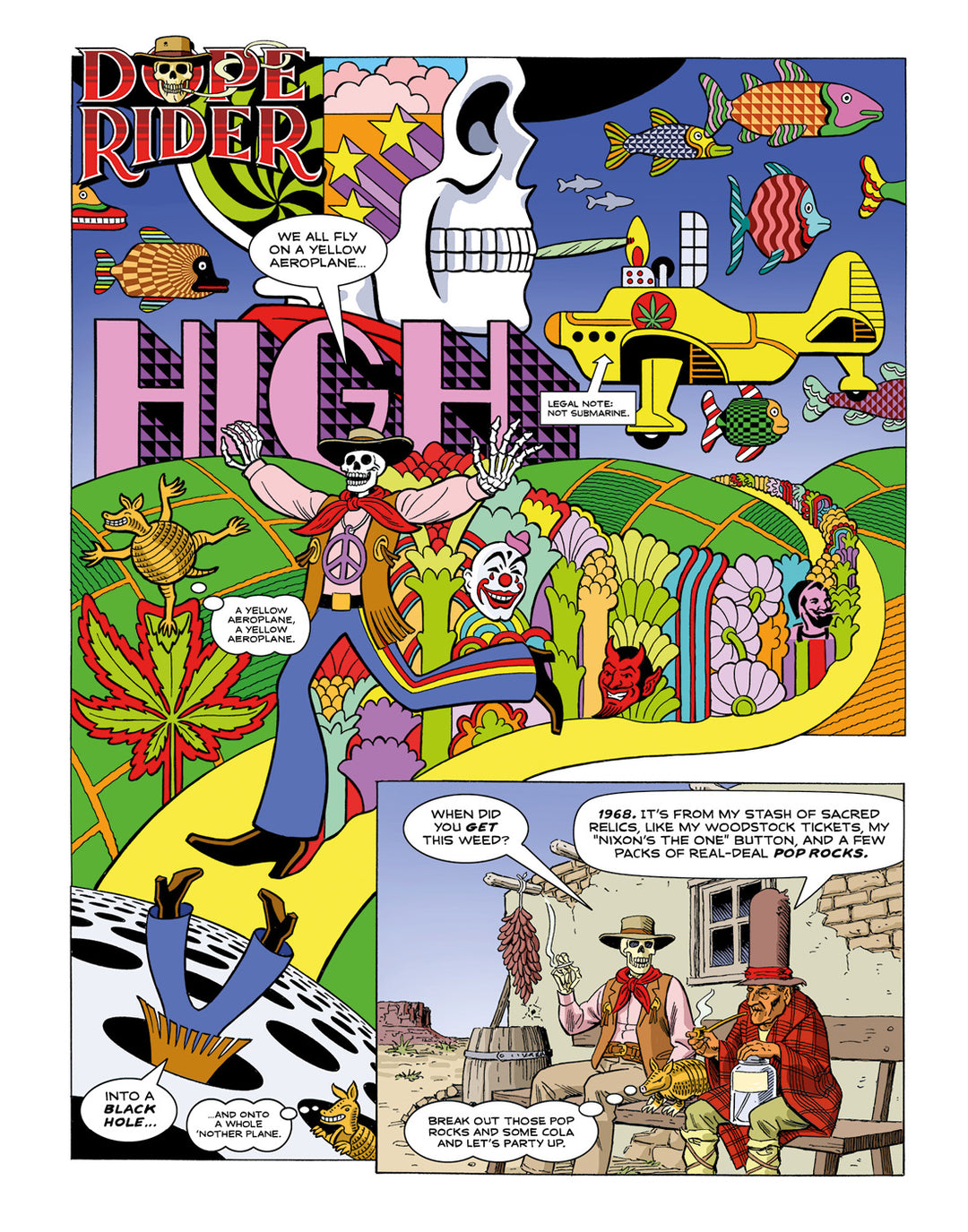 Dope Rider: A Fistful Of Delirium By Paul Kirchner (English Edition)