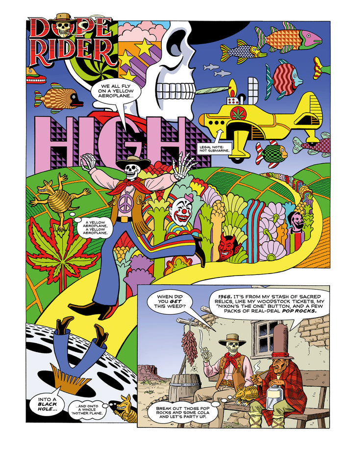Dope Rider: A Fistful Of Delirium By Paul Kirchner (English Edition)