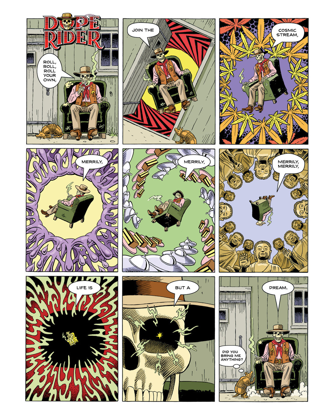 Dope Rider: A Fistful Of Delirium By Paul Kirchner (English Edition)