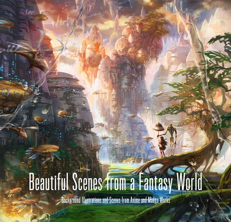 Beautiful Scenes from a Fantasy World: Background Illustrations