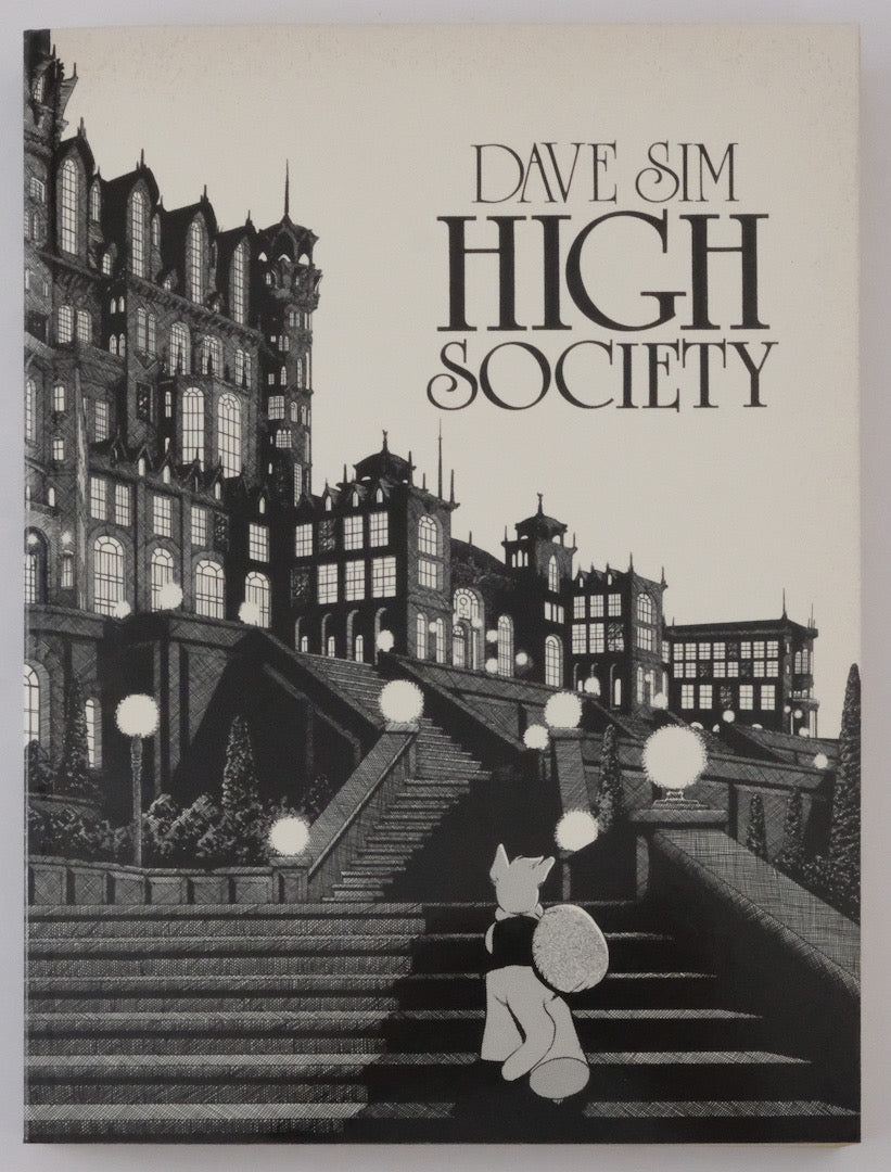 Cerebus, Book 2: High Society - Inscribed with a Drawing
