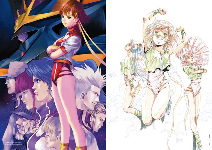 Haruhiko Mikimoto Character Design Archives (Updated English Edition)