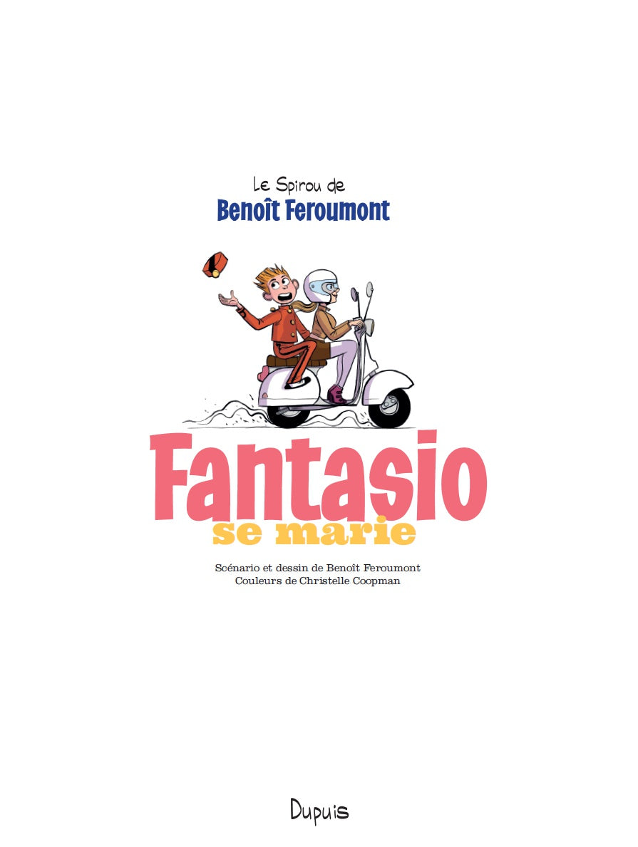 Le Spirou de Fantasio se Marie