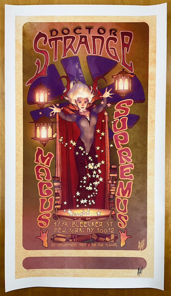 Doctor Strange / Clea - Signed & Numbered Print