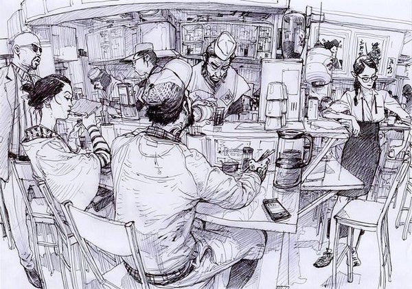 Kim Jung-Gi 2013 Sketchbook Collection