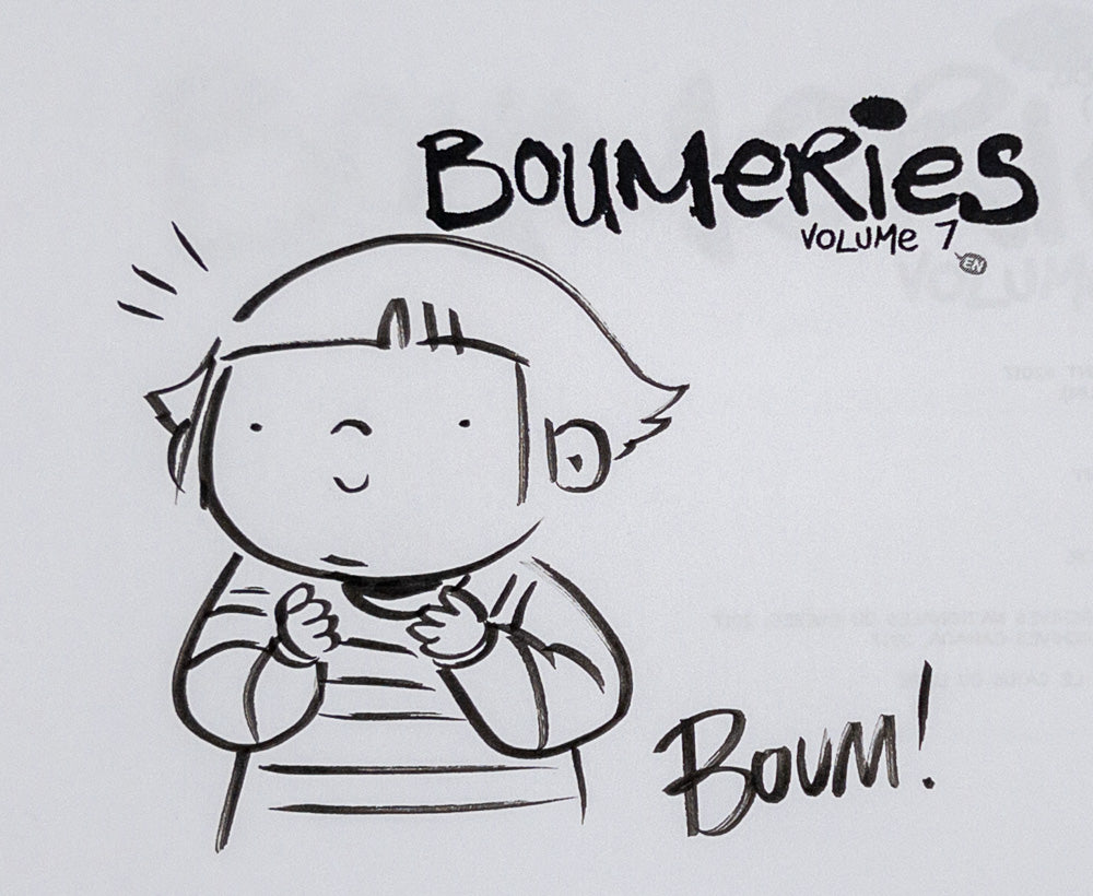 Boumeries Volume 7 - Signed with a Drawing