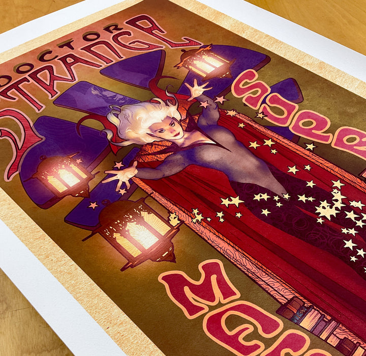 Doctor Strange / Clea - Signed & Numbered Print