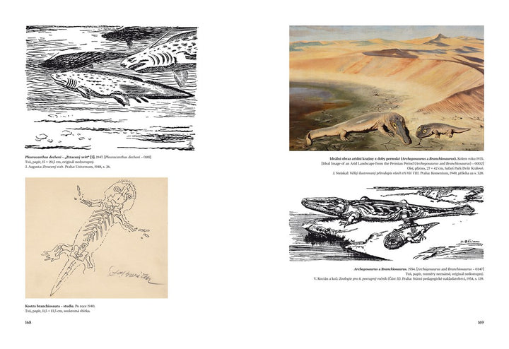 The Prehistoric World of Zdenek Burian, Book 1 (Praveký svet Zdenka Buriana - Kniha 1)