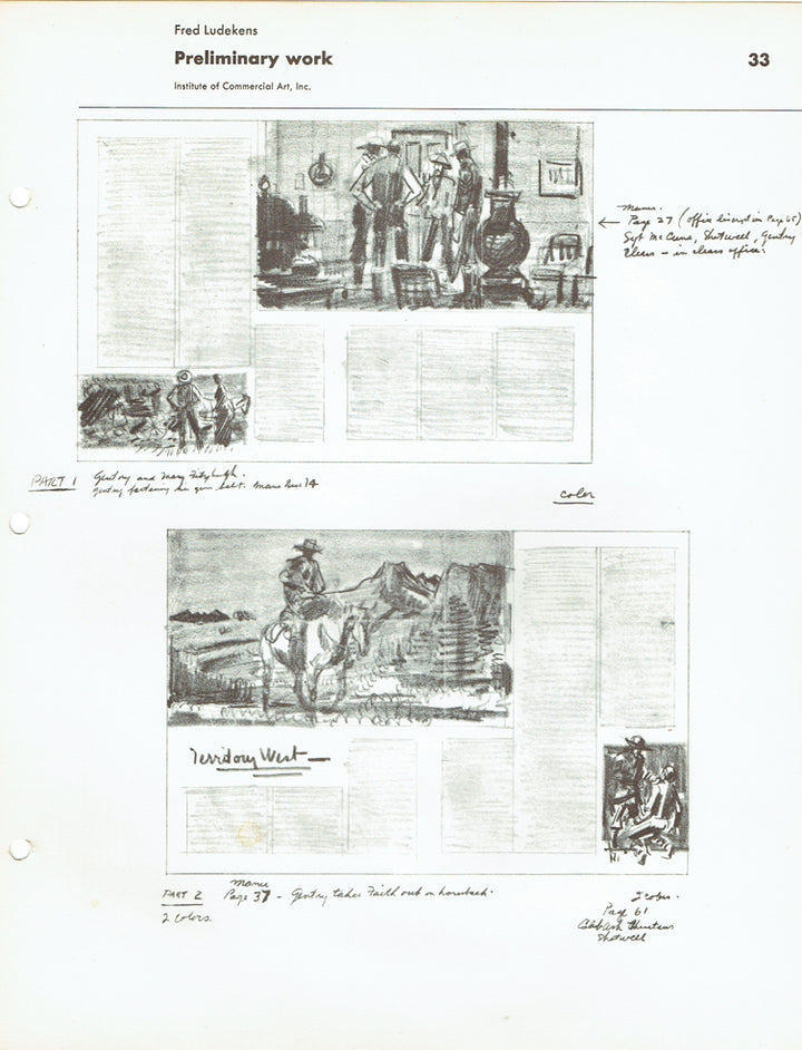 How I Make A Picture by Fred Ludekens (Famous Artists Advanced Program)