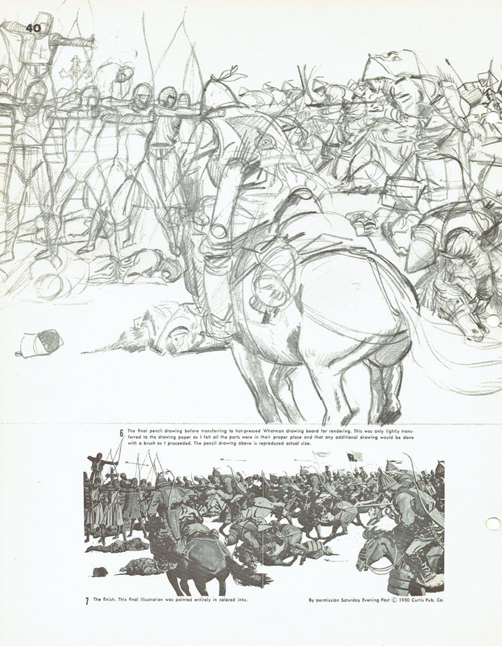 How I Make A Picture by Fred Ludekens (Famous Artists Advanced Program)