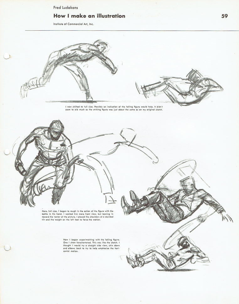 How I Make A Picture by Fred Ludekens (Famous Artists Advanced Program)