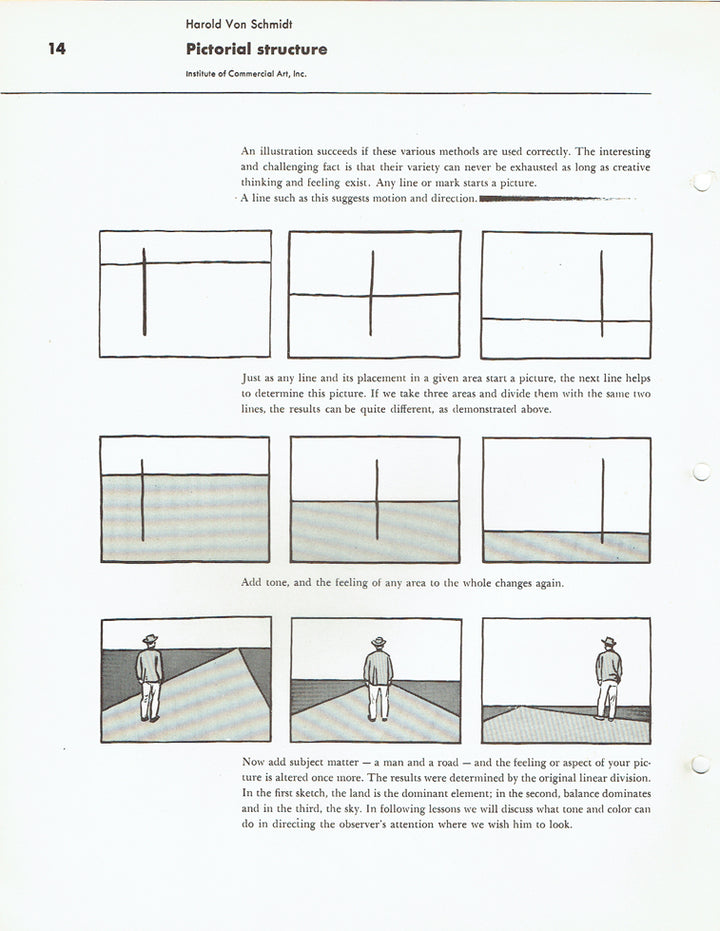 How I Make A Picture by Harold Von Schmidt - Famous Artists Advanced Program