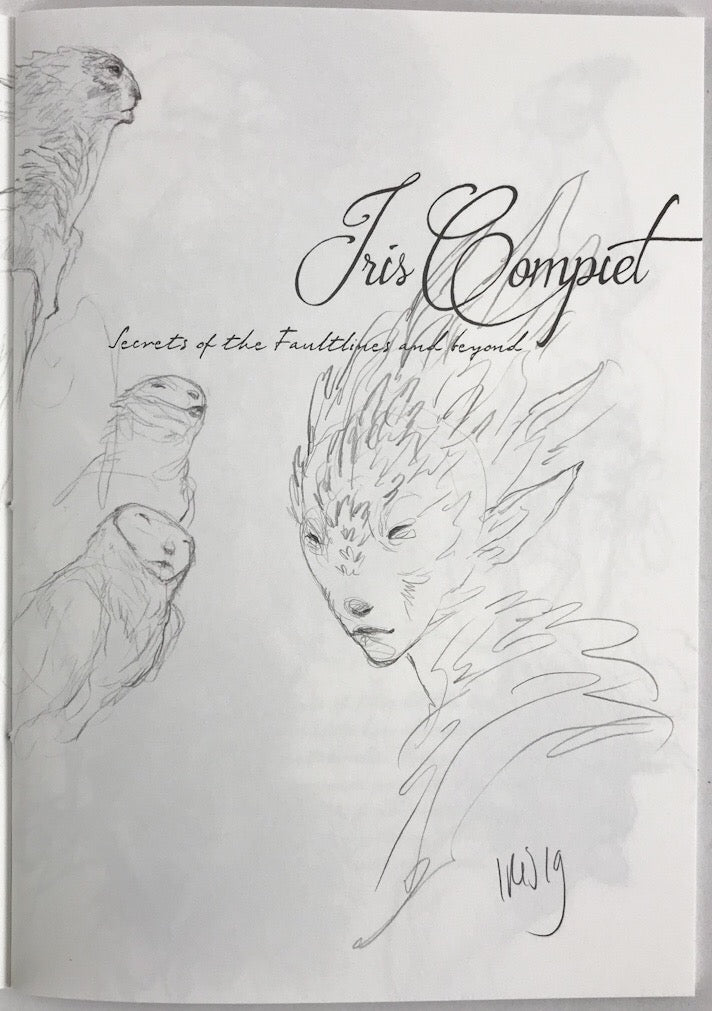 Secrets of the Faultlines and Beyond - Signed with an Original Sketch