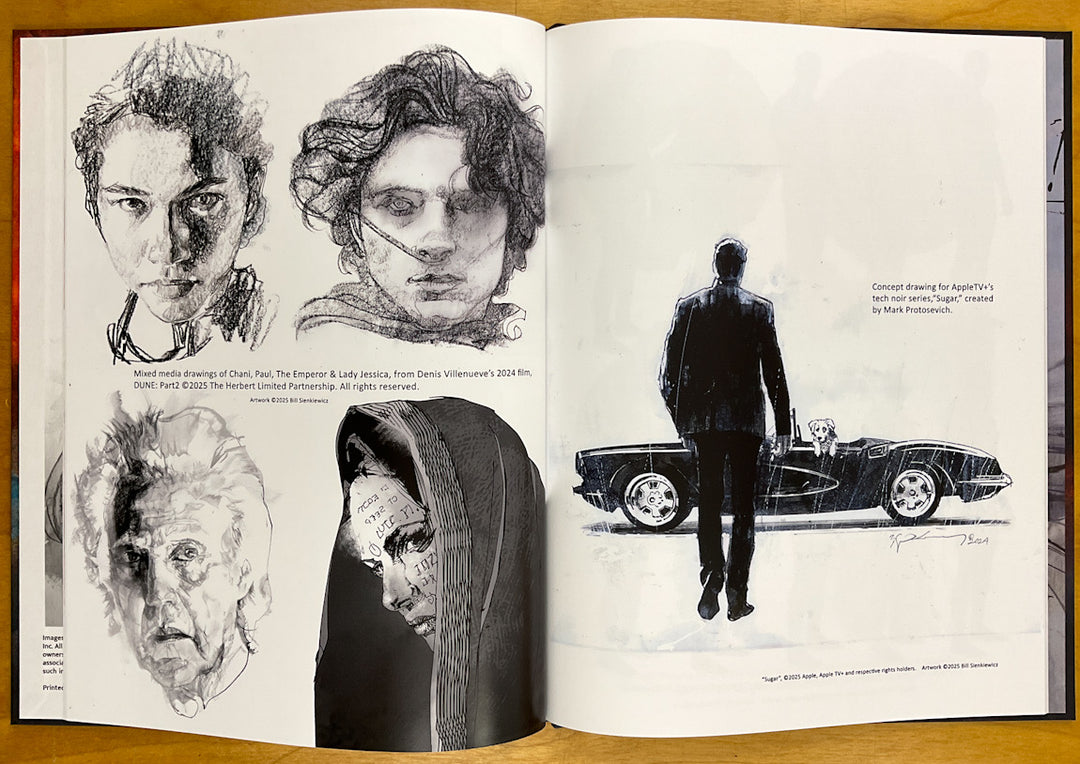 Bill Sienkiewicz Sketchbook 2025 - Hardcover