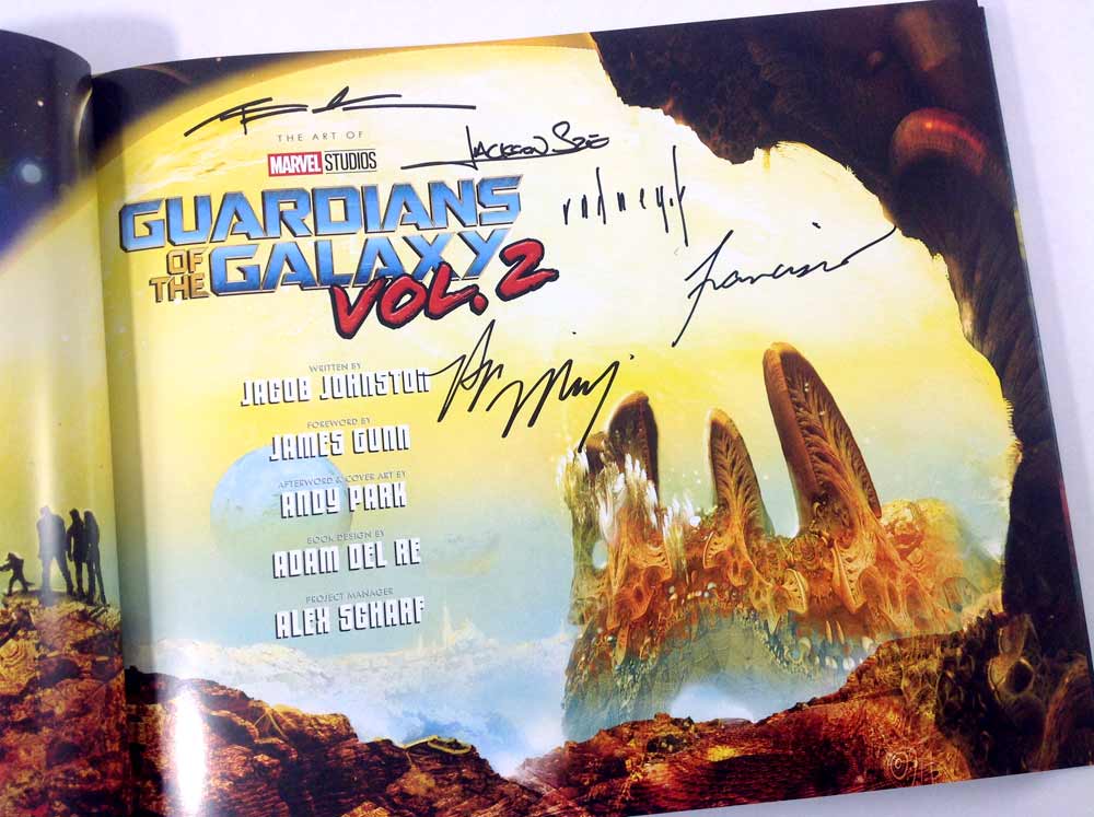 Marvel's Guardians of the Galaxy, Vol. 2: The Art of the Movie - First Printing Signed by the Visual Development Team