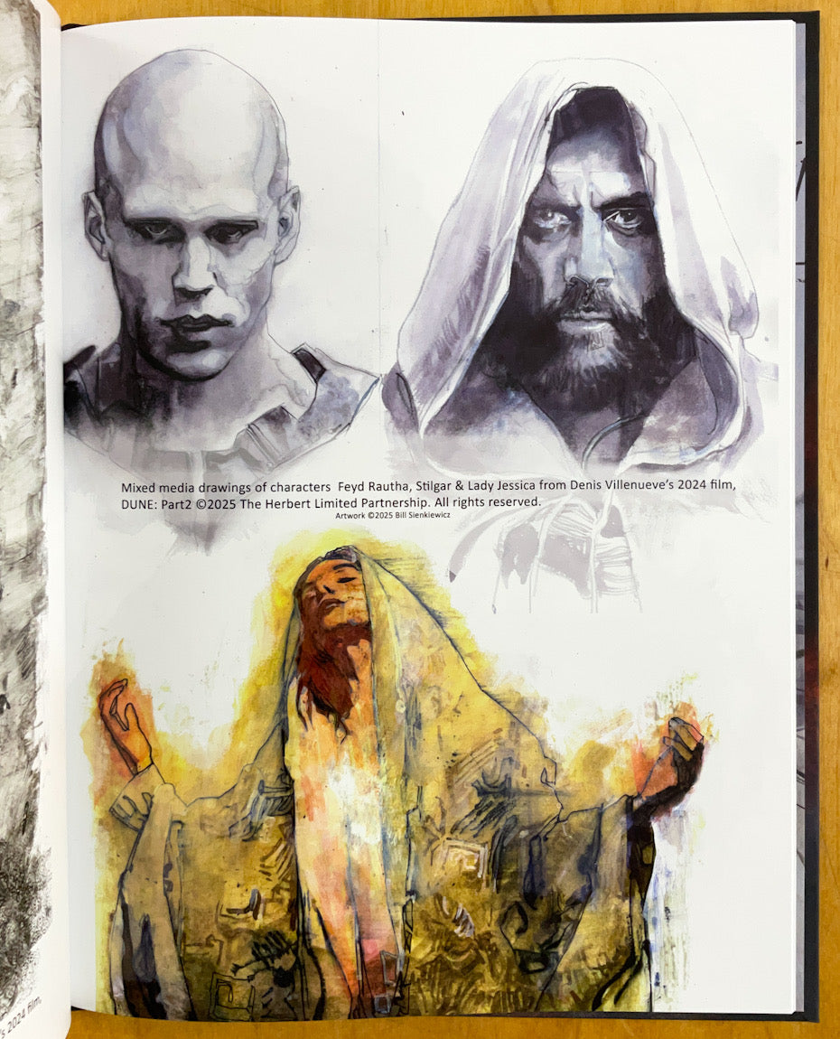 Bill Sienkiewicz Sketchbook 2025 - Hardcover