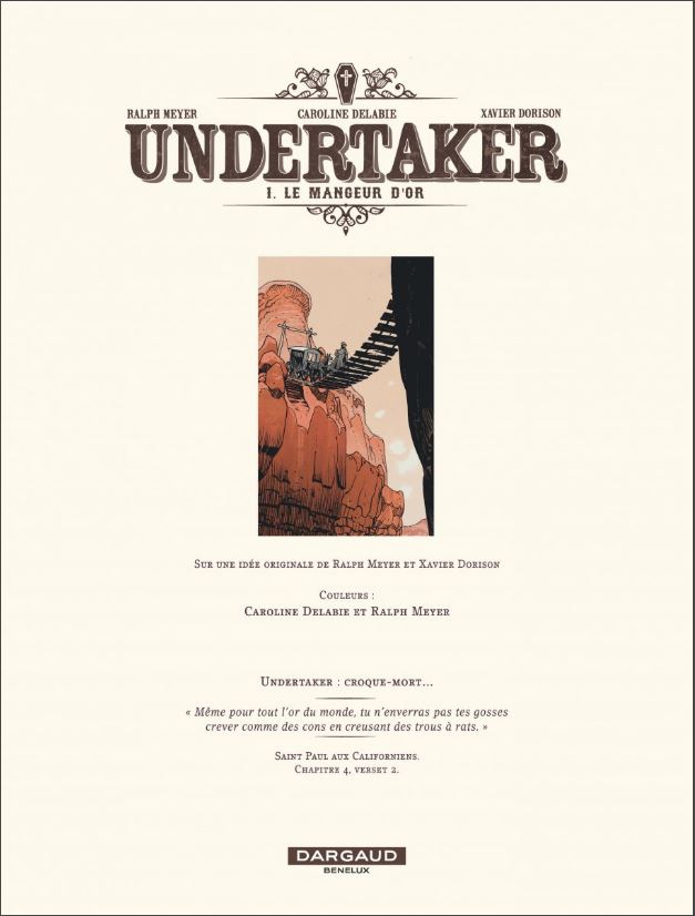 Undertaker Tome 1