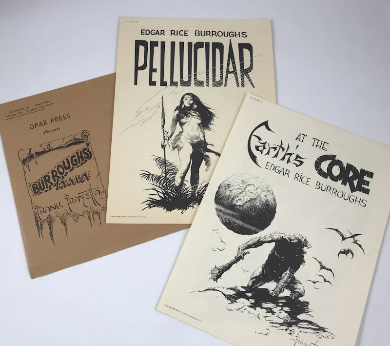 Burroughs Artist Frank Frazetta - 1968 Portfolio