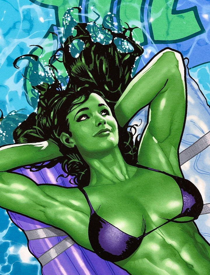 She-Hulk - Signed Limited Edition Giclee Print