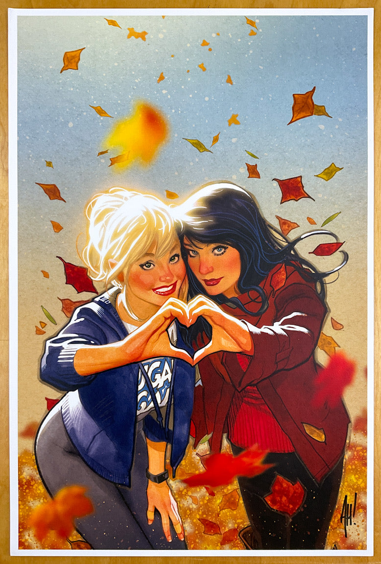 Betty and Veronica - Signed Print