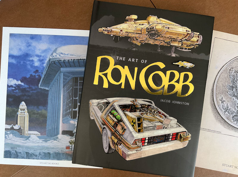 The Art of Ron Cobb - First Printing with Two Exclusive Prints and Exclusive Nostromo Pin