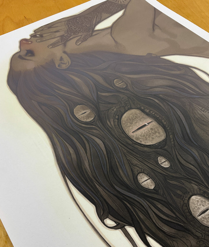 Crocodile Locks - Signed & Numbered Print