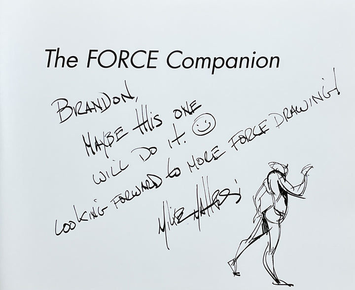 The Force Companion: Quick Tips and Tricks - Inscribed with a Drawing