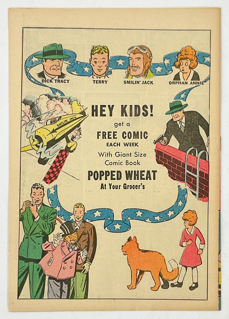 Little Orphan Annie - 1947 Popped Wheat Give-a-way