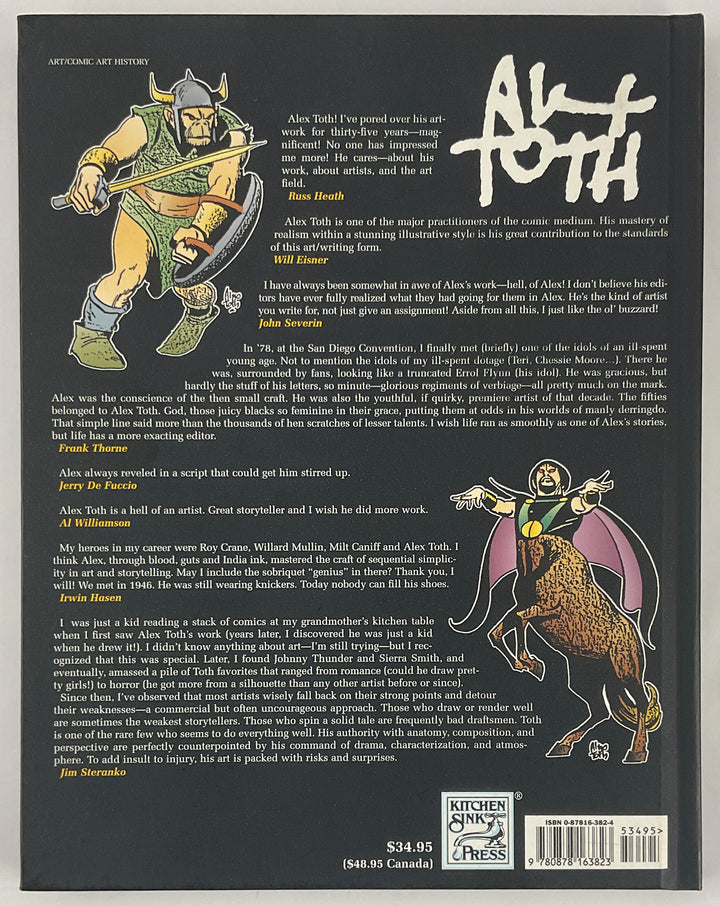 Alex Toth (1995) Signed & Numbered Hardcover
