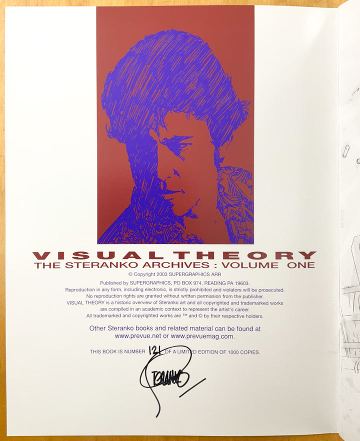 Visual Theory: Steranko Archives Vol. 1 - Signed & Numbered