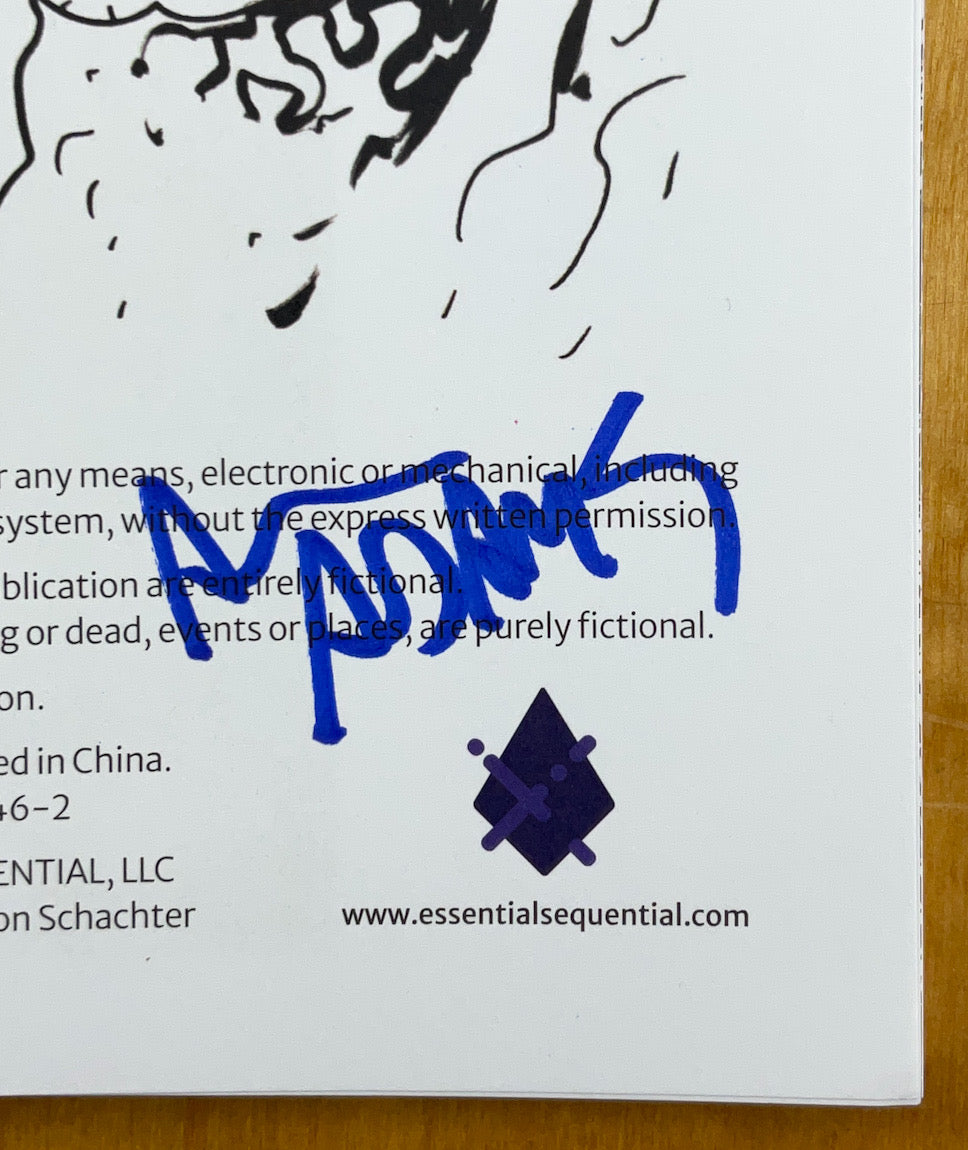 Arthur Adams 2025 Sketchbook - Signed & Numbered Foil Stamped Edition