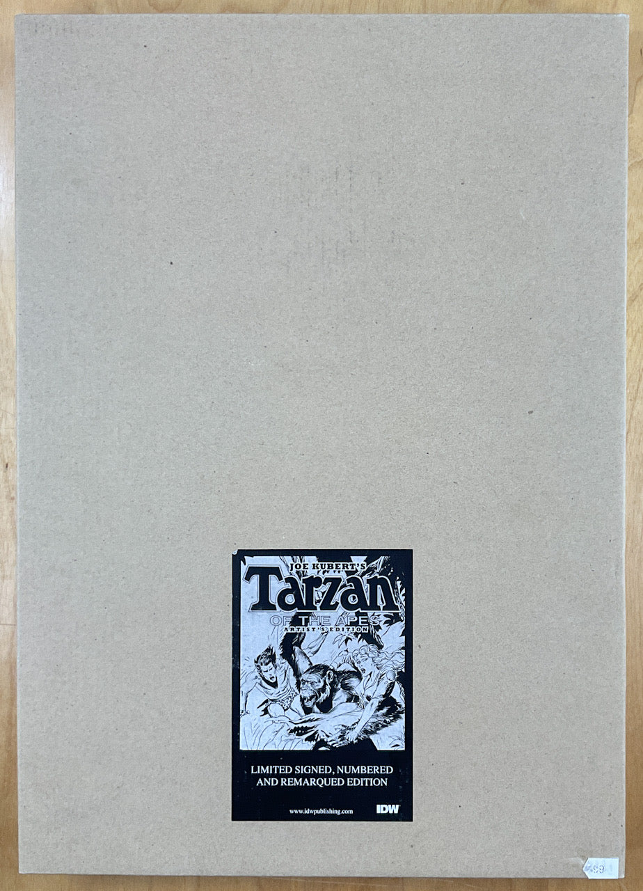 Joe Kubert's Tarzan of the Apes: Artist's Edition - Signed, Remarqued and Numbered Limited Edition