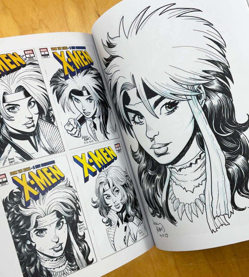 Arthur Adams 2025 Sketchbook - Signed