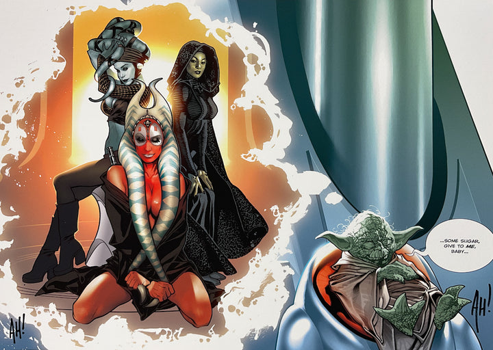 Yoda - Signed Limited Edition Giclee Print