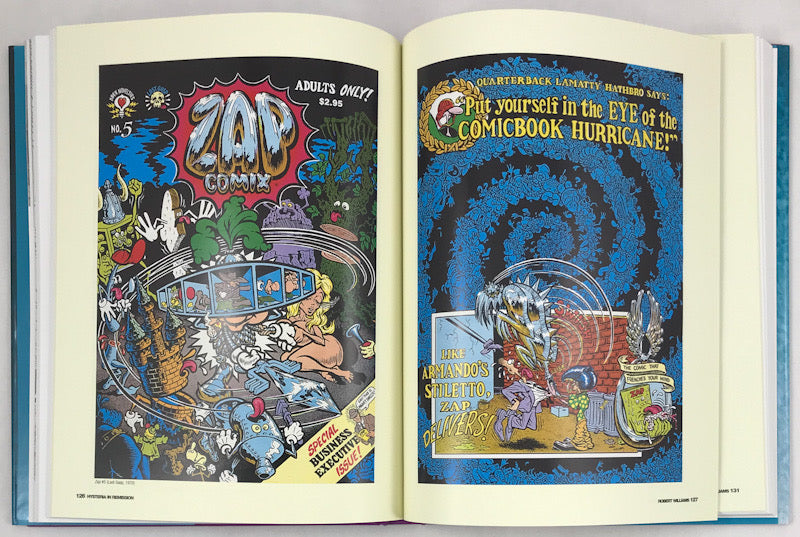 Hysteria in Remission: The Comix & Drawings of Robert Williams - Signed & Numbered Hardcover (Near Fine)