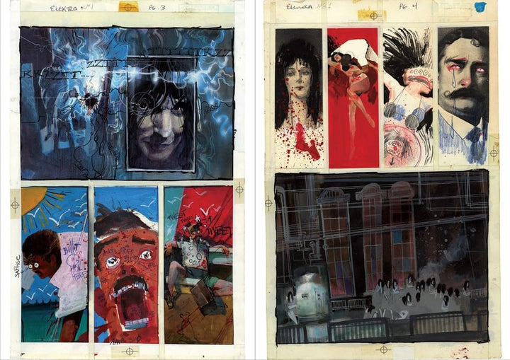 Bill Sienkiewicz's Mutants and Moon Knights… and Assassins… Artisan Edition