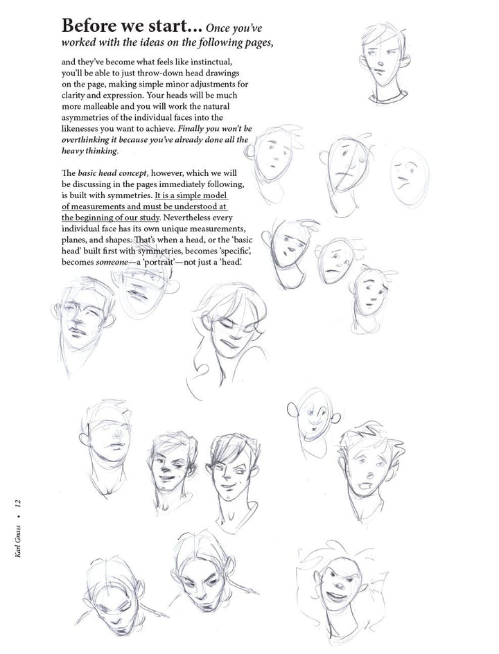Head Shots: An Artist's Guide to Head Drawing - Signed 1st