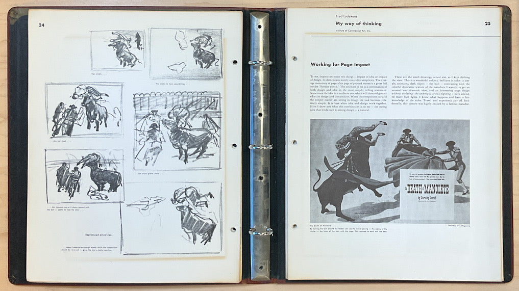 How I Make A Picture by Fred Ludekens - Famous Artists Advanced Program