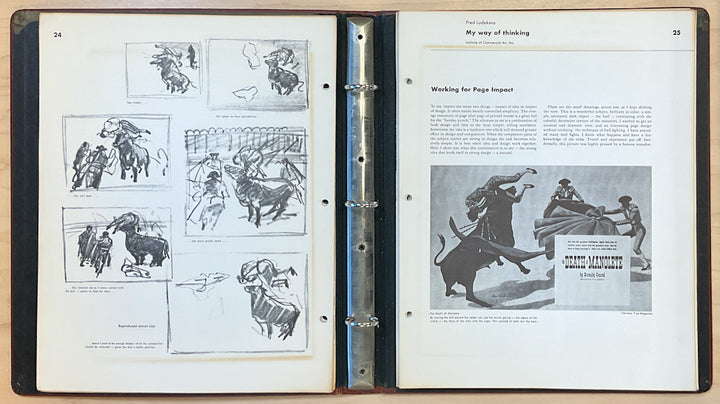 How I Make A Picture by Fred Ludekens - Famous Artists Advanced Program