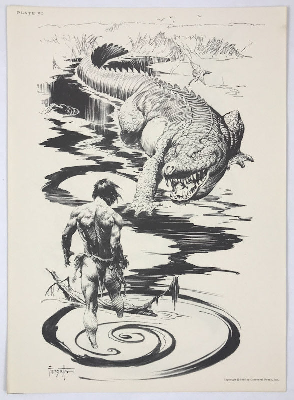 Burroughs Artist Frank Frazetta - 1968 Portfolio