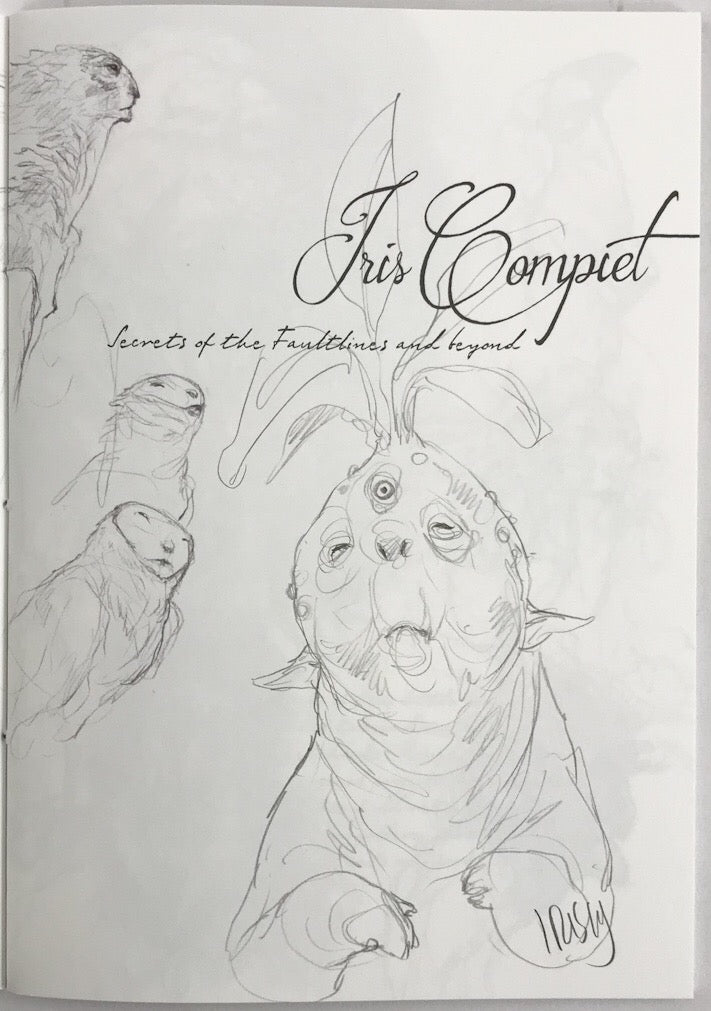 Secrets of the Faultlines and Beyond - Signed with an Original Sketch