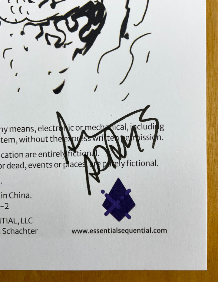 Arthur Adams 2025 Sketchbook - Signed