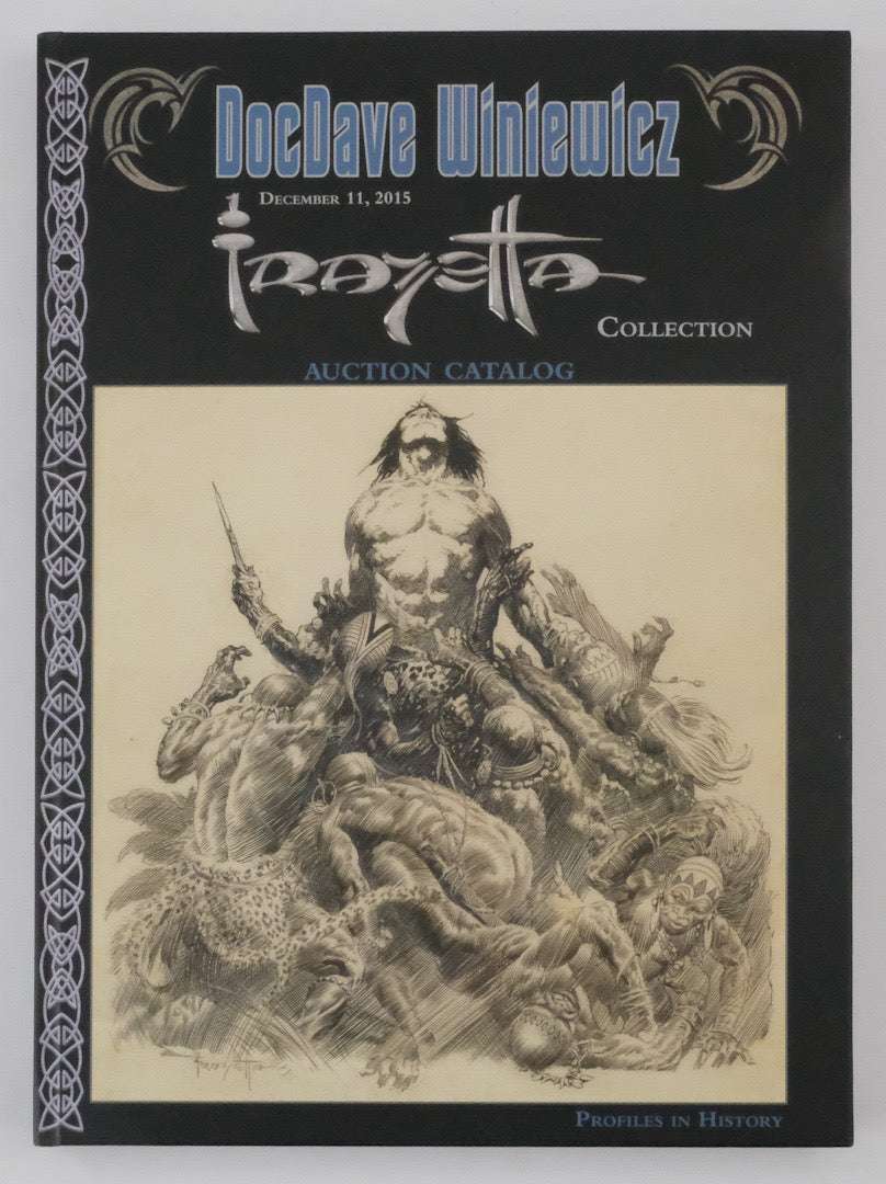Doc Dave Winiewicz Frazetta Collection - Auction Catalog - Signed & Numbered