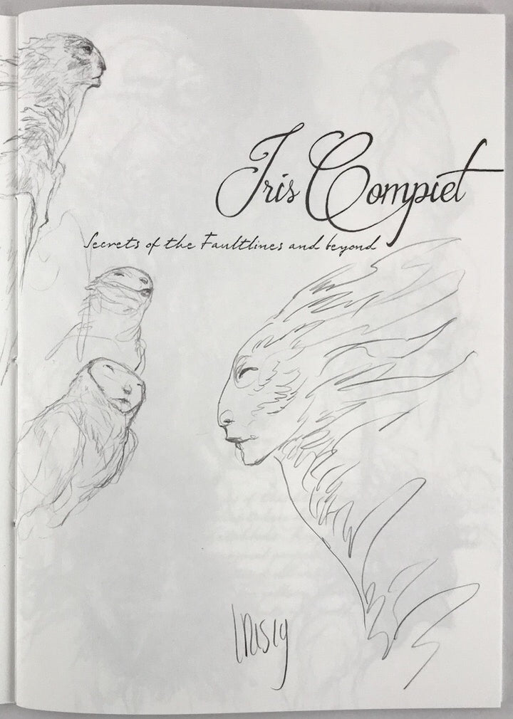 Secrets of the Faultlines and Beyond - Signed with an Original Sketch